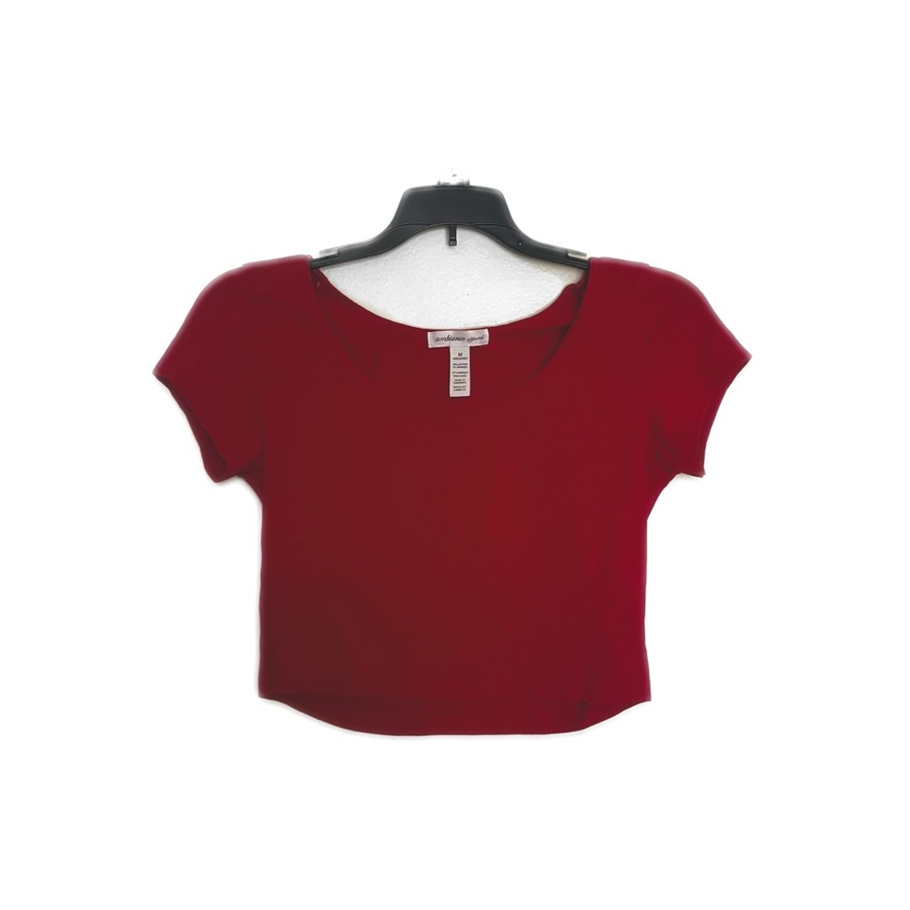 Basic Red Crop Top